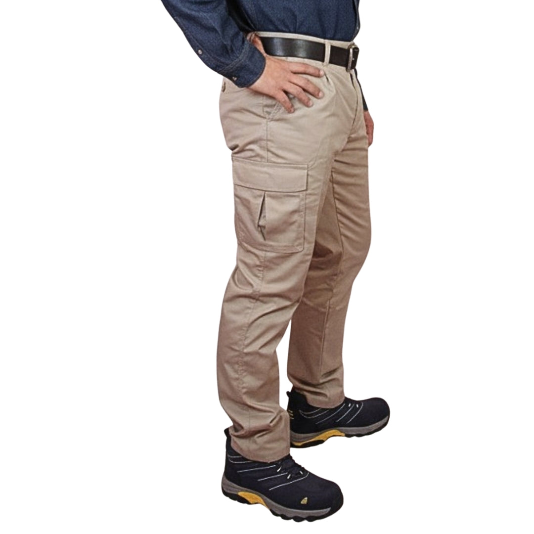 PANTALON TIPO CARGO BEIGE