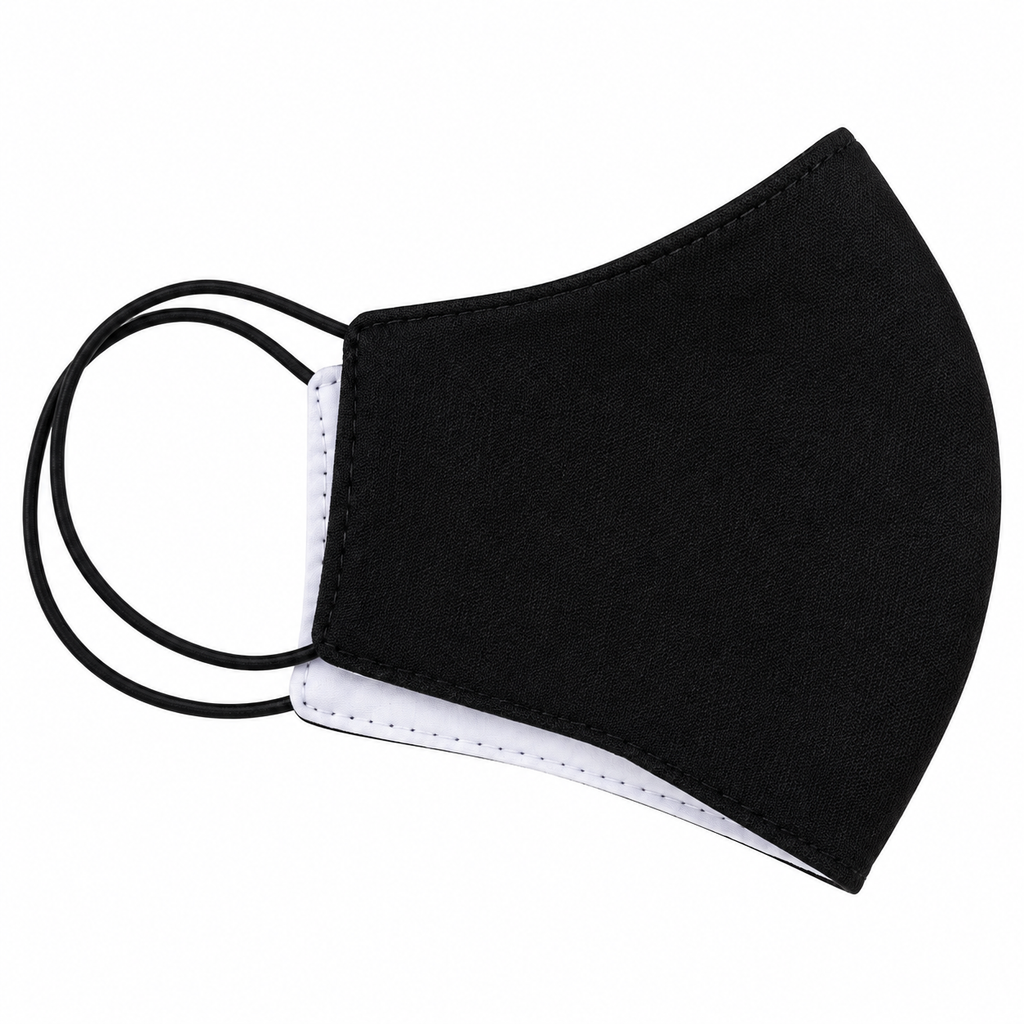 MASCARILLA LAVABLE ANTIFLUIDO NEGRO