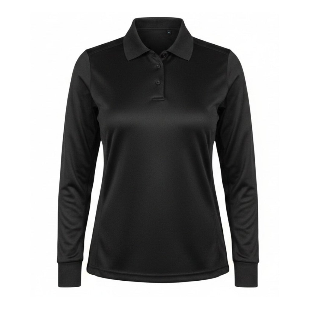POLERON DRY FIT DAMA NEGRO