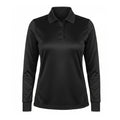 POLERON DRY FIT DAMA NEGRO