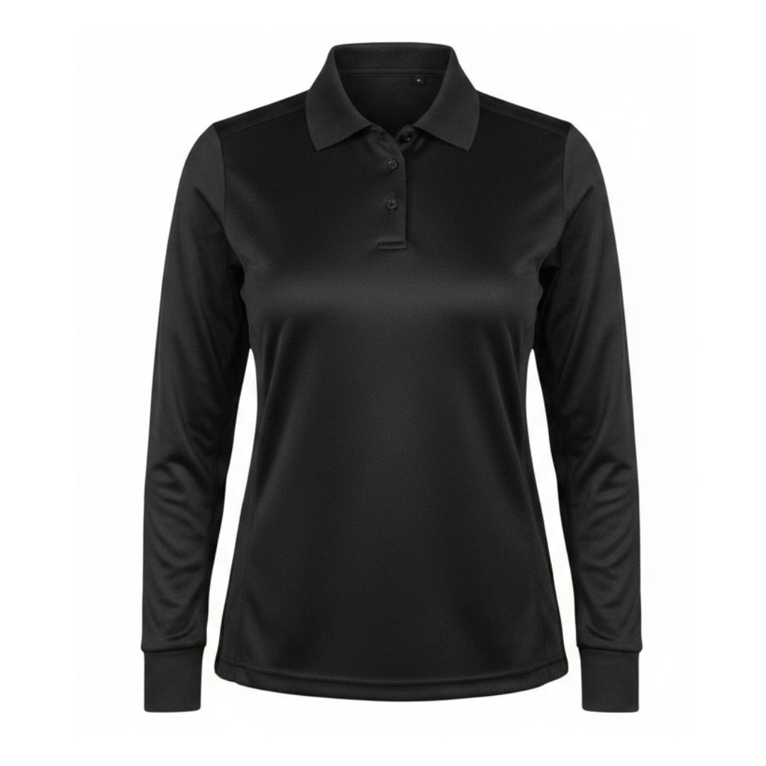 POLERON DRY FIT DAMA NEGRO
