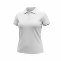 POLERA PIQUE IMPORTACION BLANCO DAMA