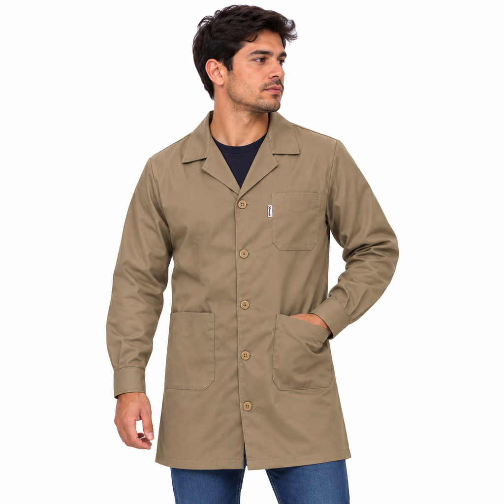 COTONA GABARDINA VARON BEIGE