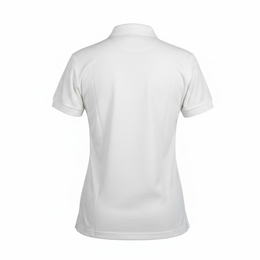 POLERA PIQUE IMPORTACION BLANCO DAMA