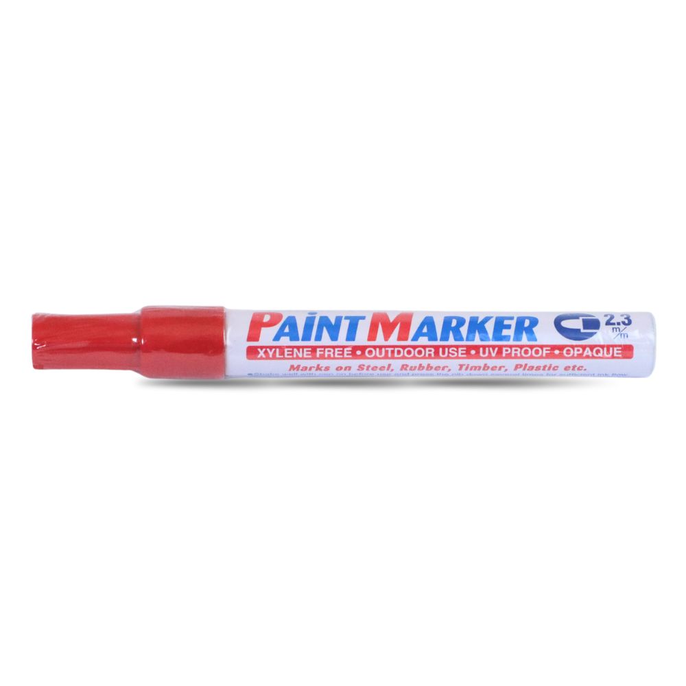 MARCADOR METALICO ROJO