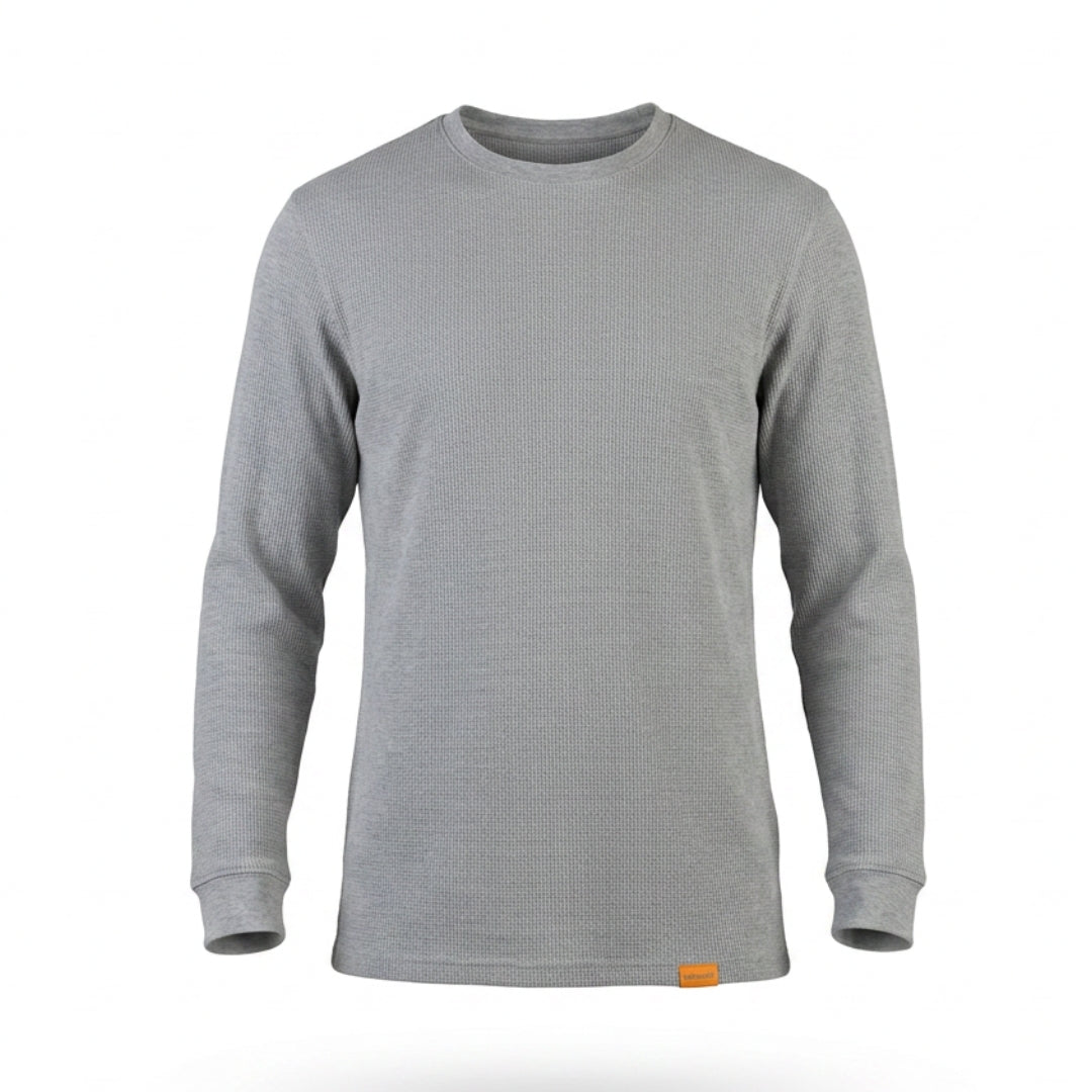 POLERON ALGODON GRIS