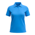 POLERA PIQUE IMPORTACION CELESTE DAMA