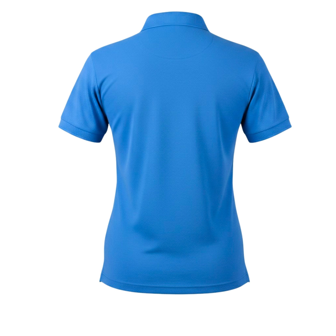 POLERA PIQUE IMPORTACION CELESTE DAMA