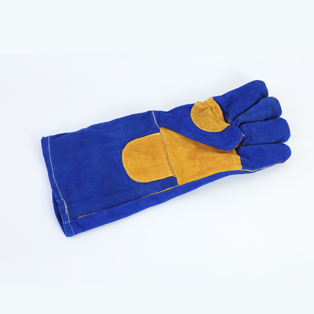 GUANTE SOLDADOR NORTH FOX AZUL KEVLAR