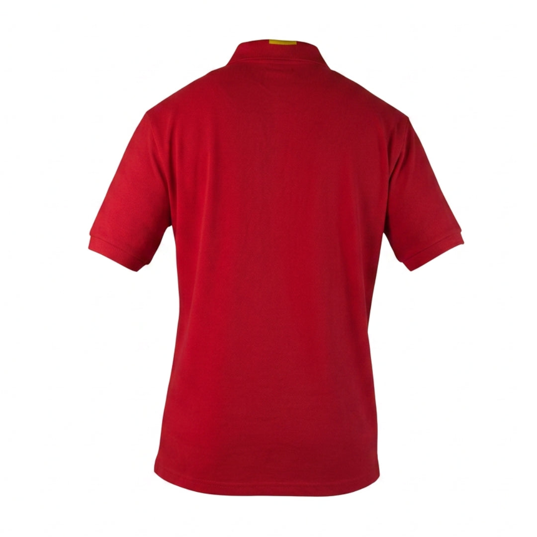 POLERA PIQUE IMPORTACION ROJO