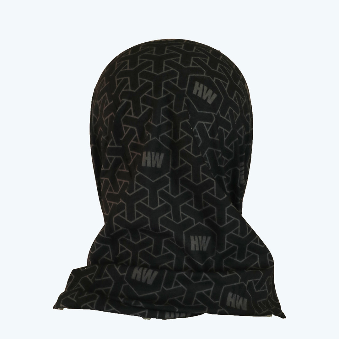 BANDANA HEADWEAR HW NEGRO/GRIS