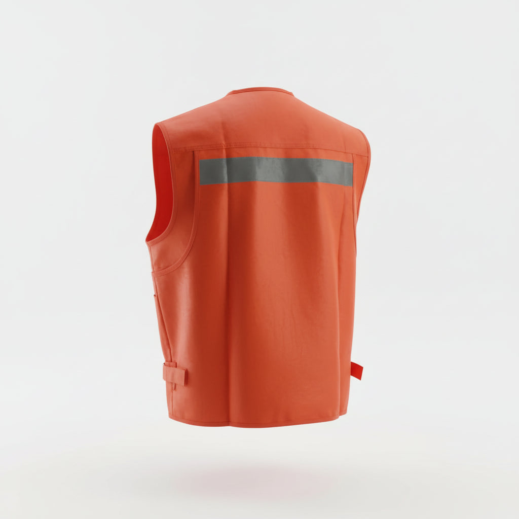 CHALECO GEOLOGO NARANJA MOISES S/N