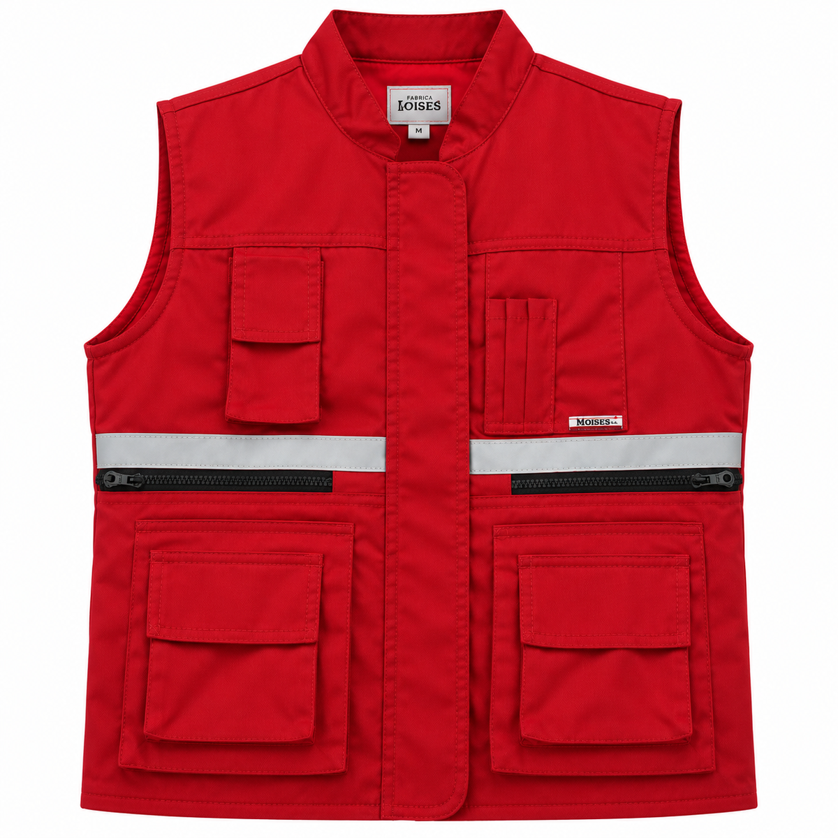 CHALECO GEOLOGO ROJO C/N DAMA