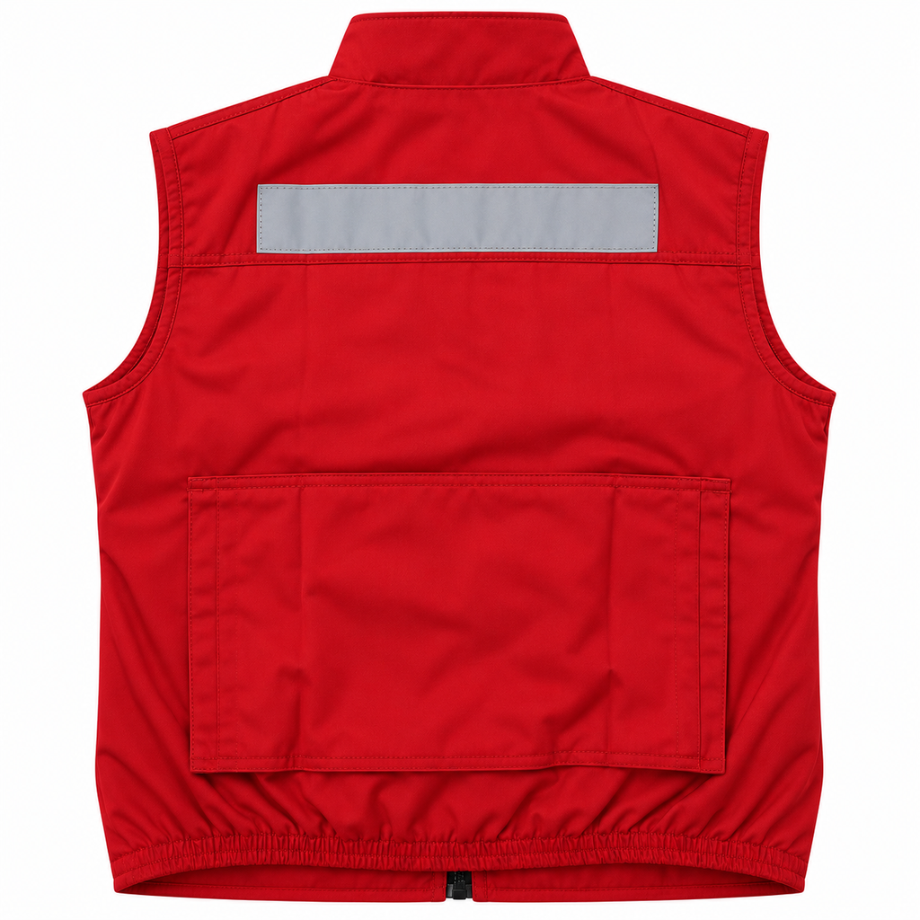 CHALECO GEOLOGO ROJO C/N DAMA