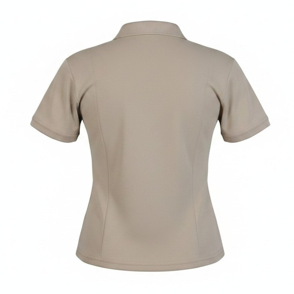 POLERA PIQUE NACIONAL BEIGE DAMA