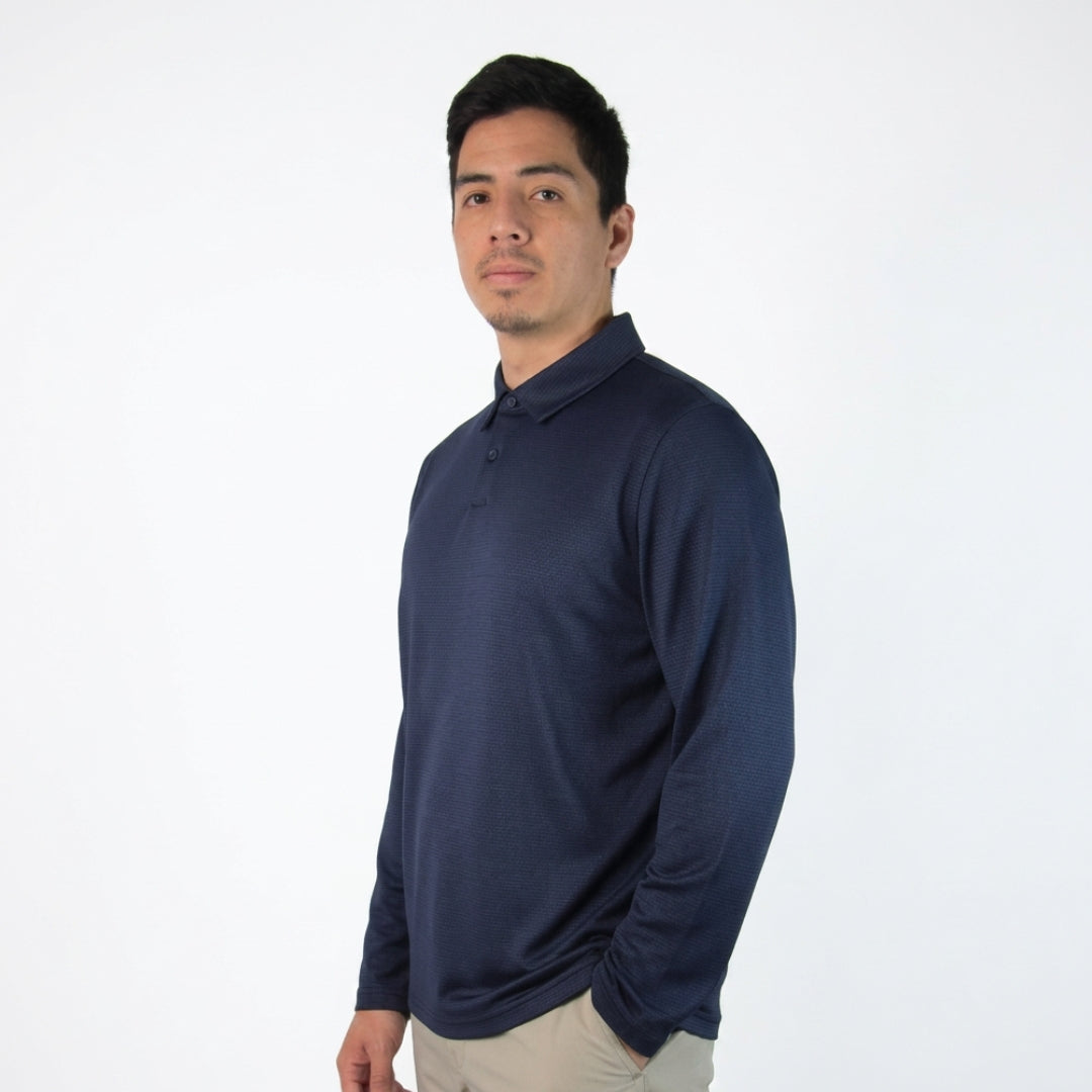 POLERON IZMOT FE26 AZUL MARINO HOMBRE