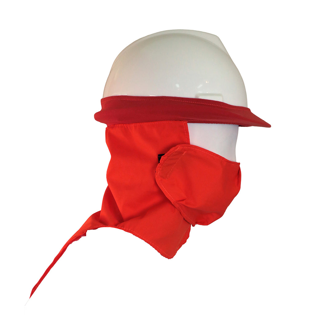 GORRO NARANJA C/MASCARILLA (SIMPLE)