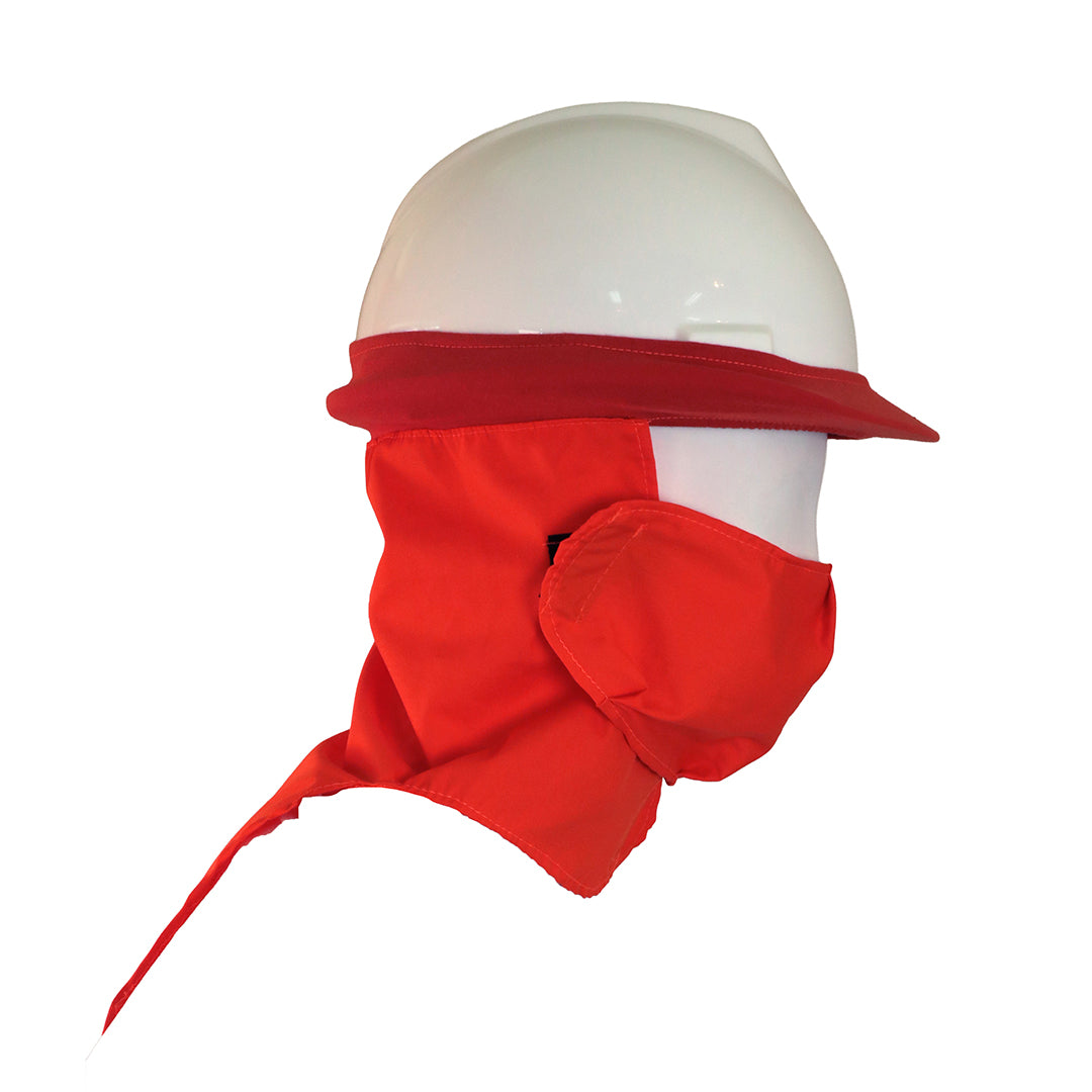 GORRO NARANJA C/MASCARILLA (SIMPLE)