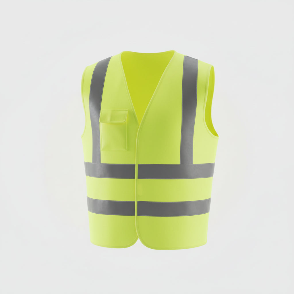 CHALECO REFLECTANTE FLUOR AMARILLO