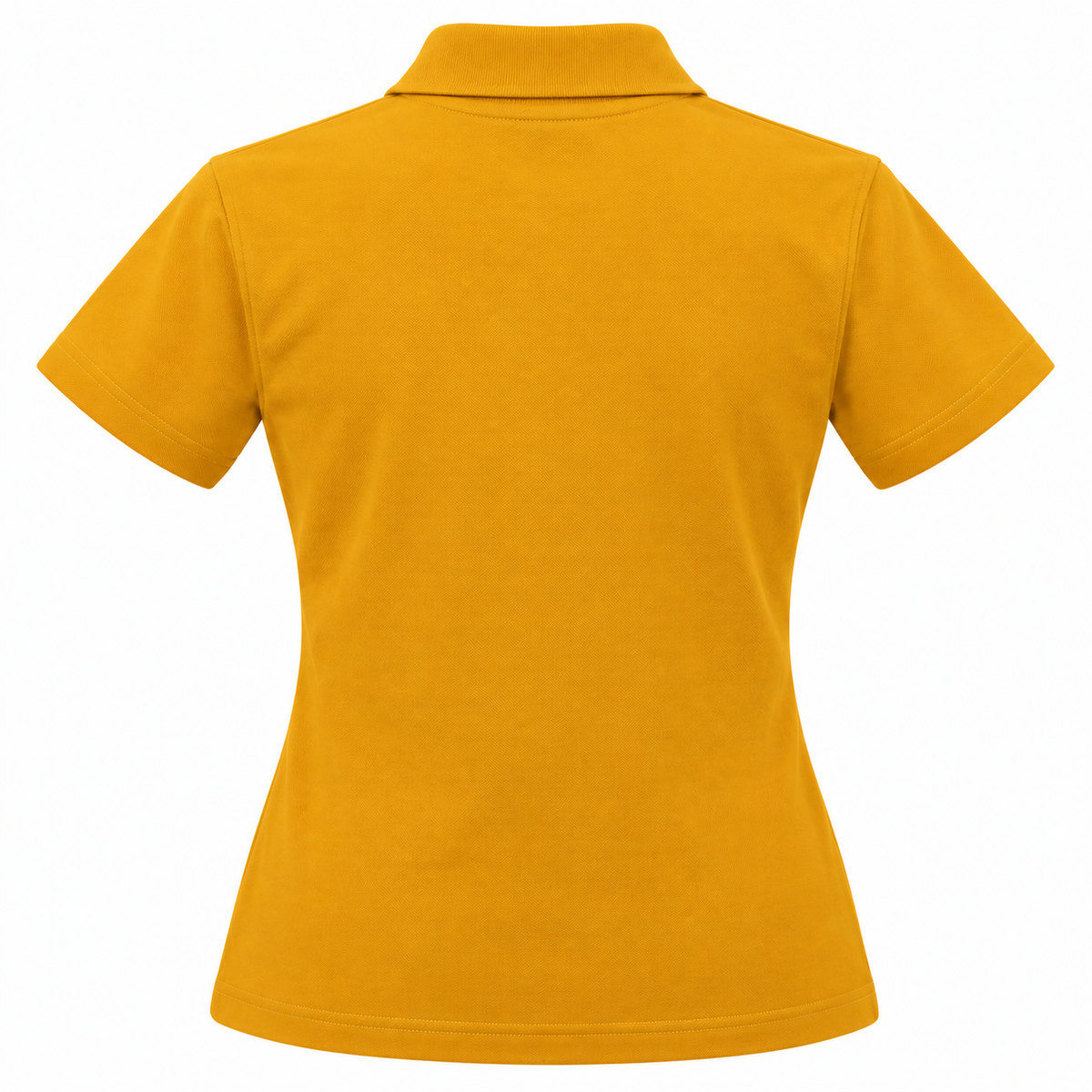 POLERA PIQUE NACIONAL AMARILLA DAMA