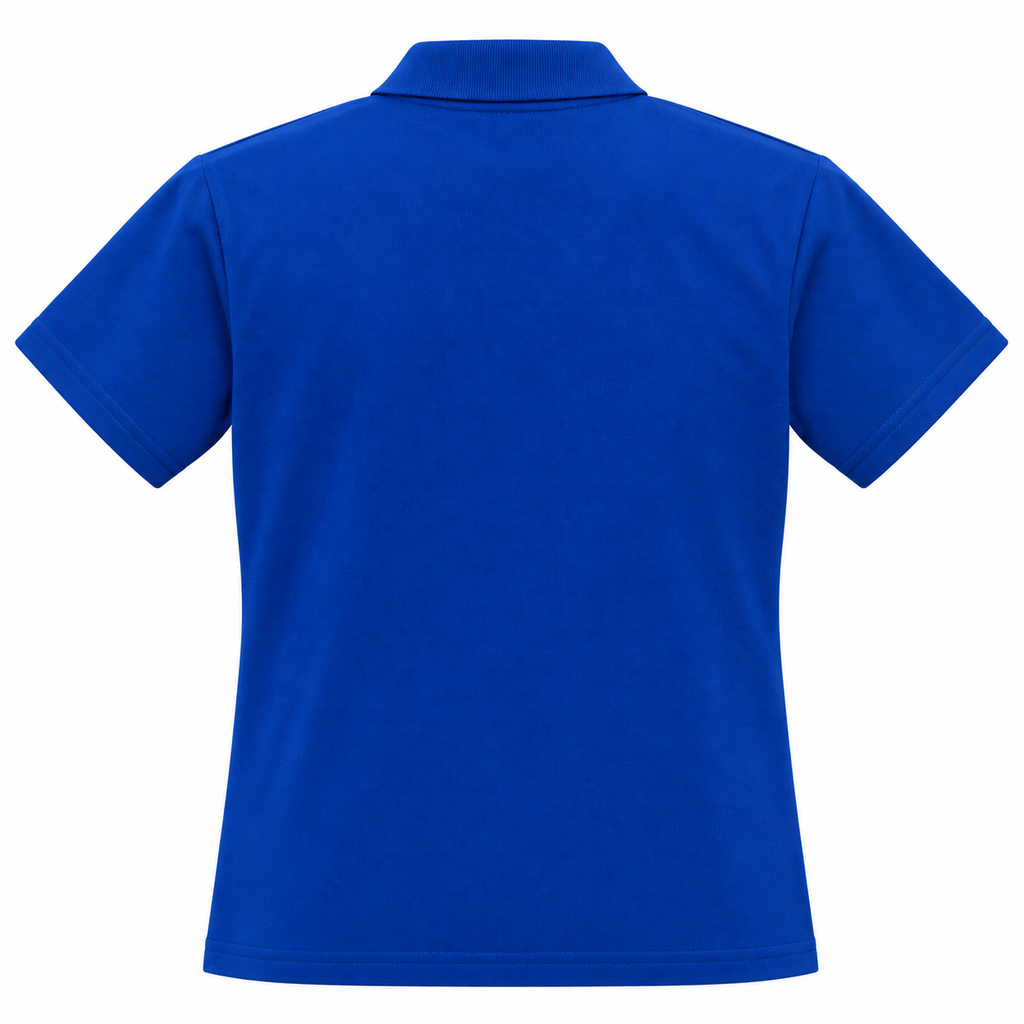 POLERA PIQUE NACIONAL AZUL REY DAMA