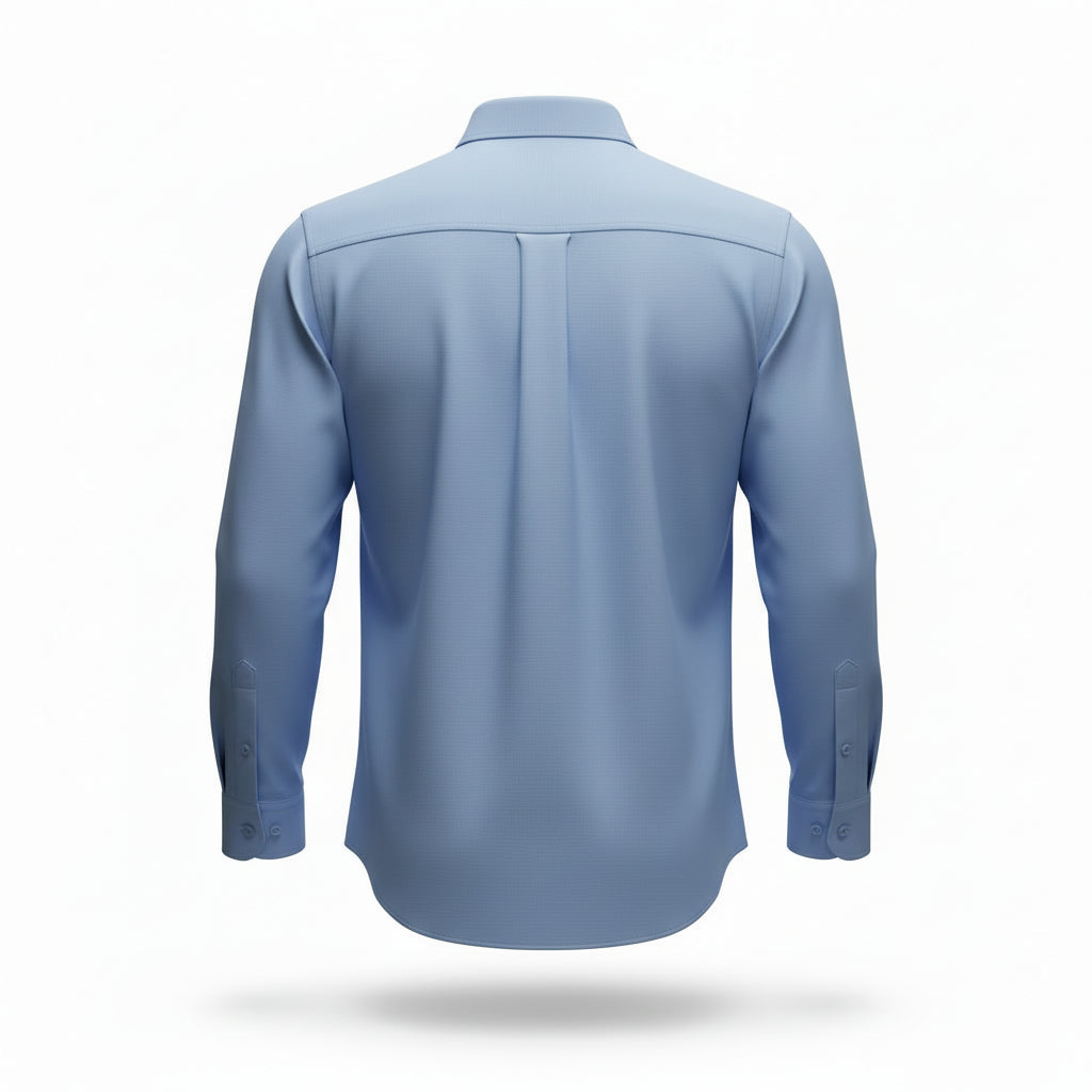 CAMISA OXFORD CELESTE MOISES