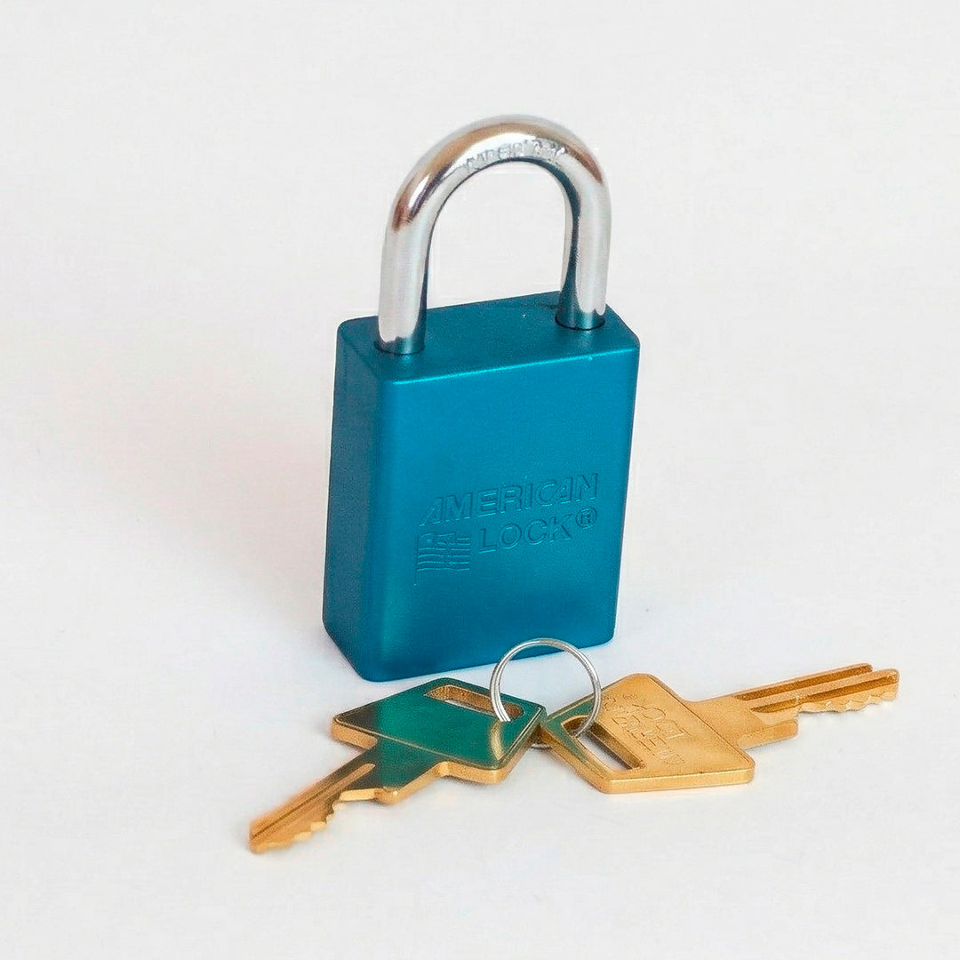 CANDADO AMERICAN LOCK AZUL A1105