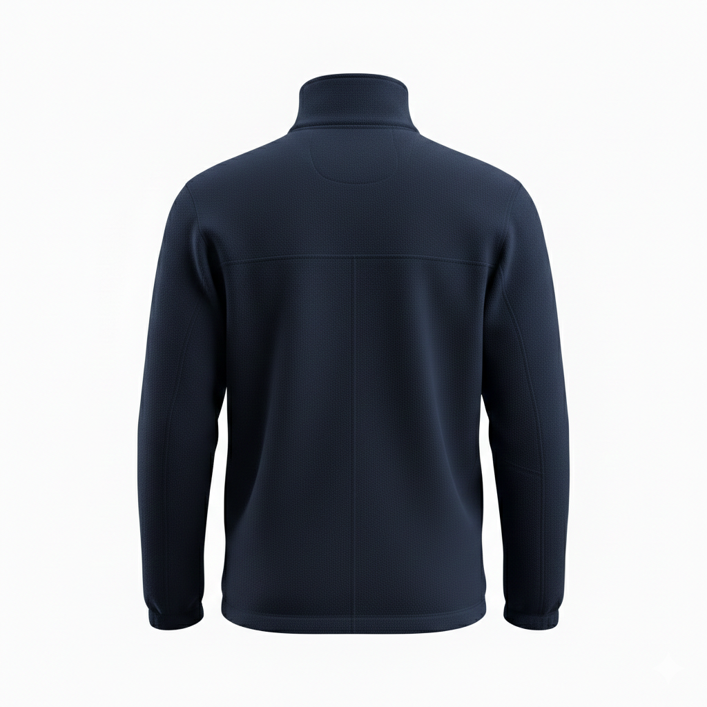 CHAQUETA POLAR AZUL MOISES VARON